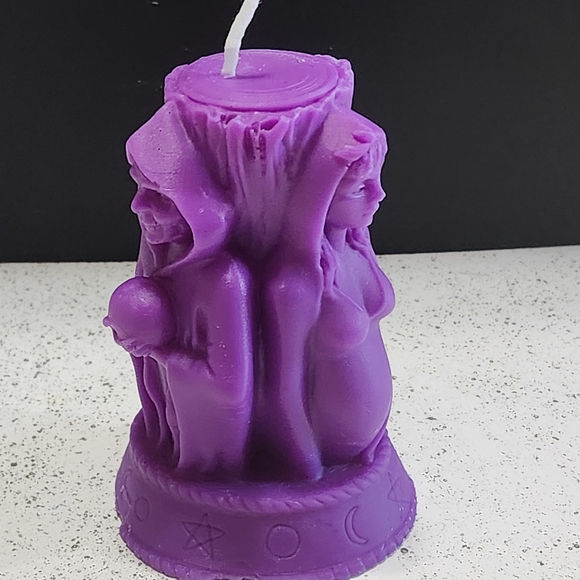 Triple Goddess Candle - Picture 2 of 2